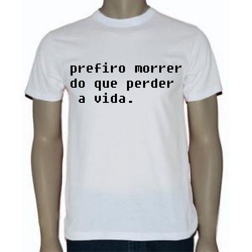 Camisa Morrer